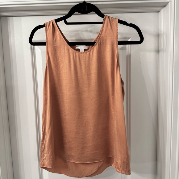 Lunya Peach Washable Silk Tulip Back Tank & Shorts Pajama Set, Small - Picture 5 of 12